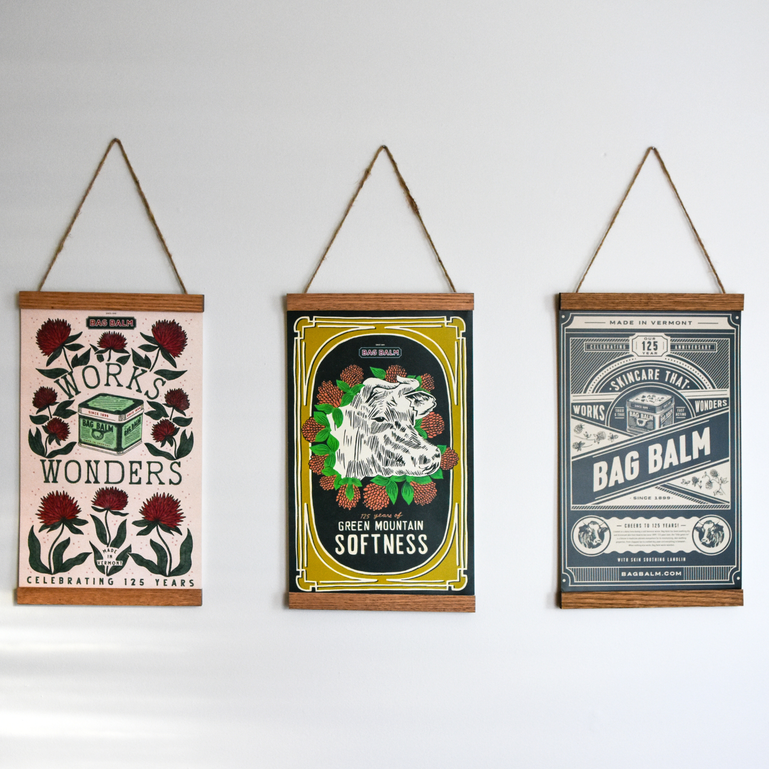 Three Bag Balm posters