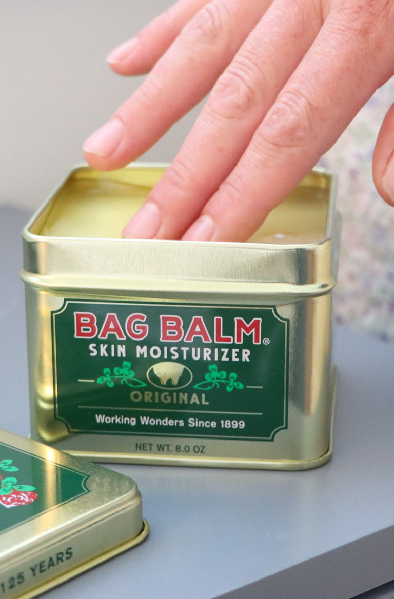 Gold tin of Bag Balm