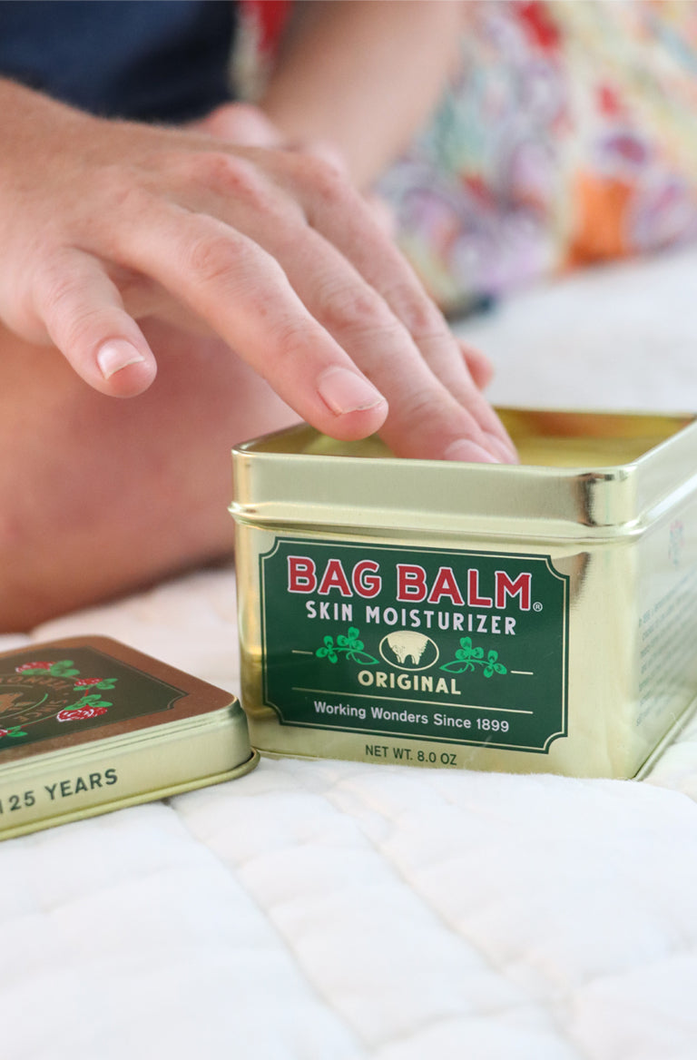 Gold tin of Bag Balm