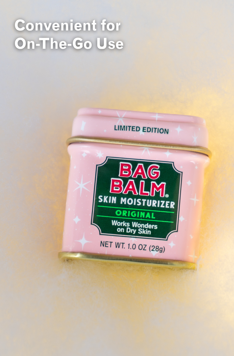 Pink with Stars Bag Balm 1oz Tin