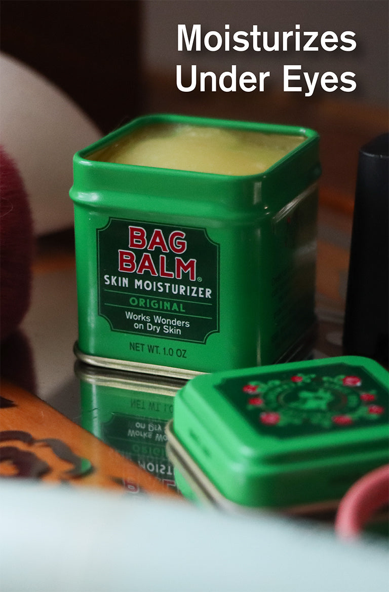 Bag Balm 1 oz green Tin - Moisturizes Under Eyes
