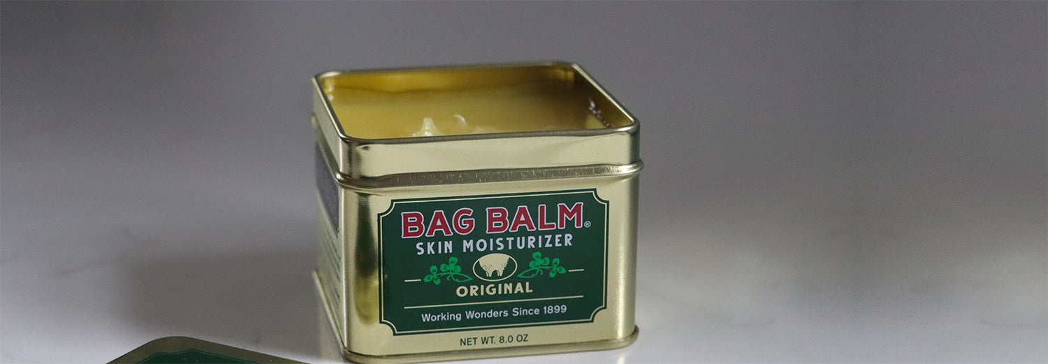Gold tin of Bag Balm