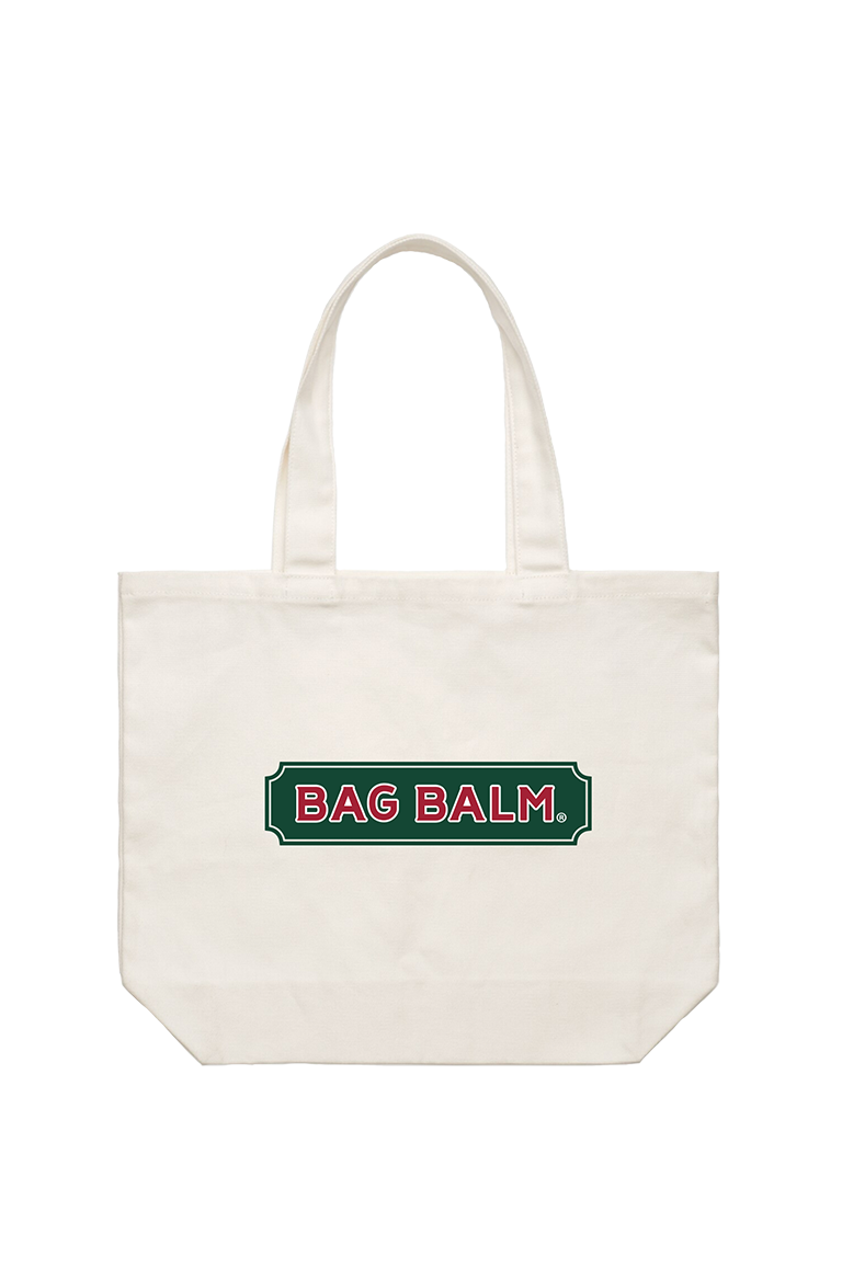 Tote bag with Bag Balm logo