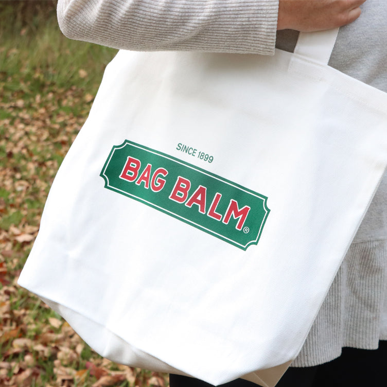 Tote Bag with Bag Balm logo