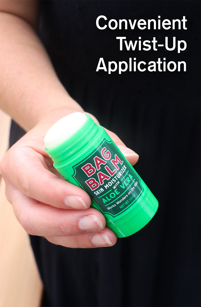 Bag Balm Skin Moisturizer with Lanolin for Chapped Lips, Dry Skin and More  | 4oz Tin