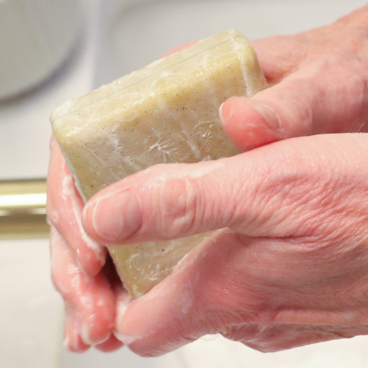 The Grit Scrub Soap, Exfoliating Soap Bar, Hand Soap, Cold Process